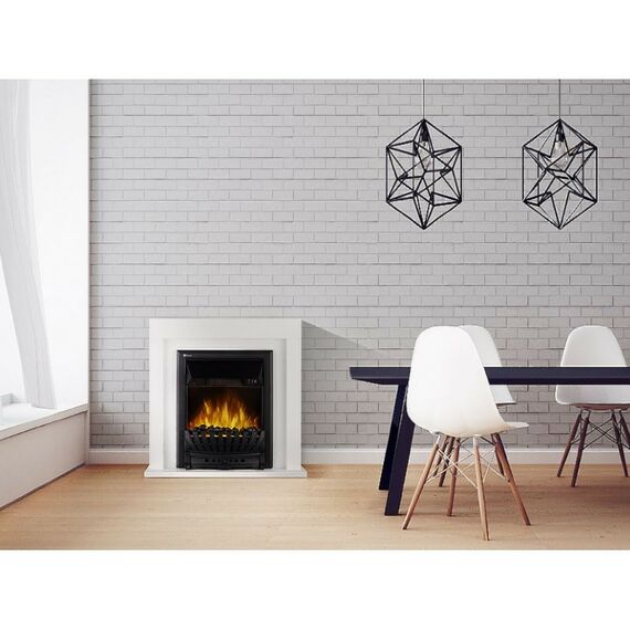 Камины: Портал Firelight Simple Classic белый [Simple Cl W] фотографии