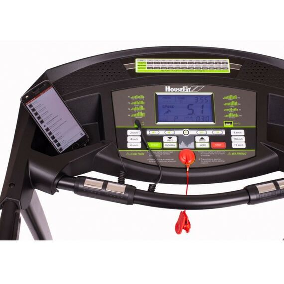 Беговые дорожки: Беговая дорожка HouseFit SPIRO 452 Максимальный вес пользователя 110 кг [HT-9176LHP] фотографии