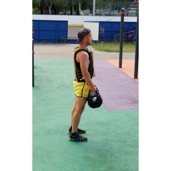 Функциональный тренинг: Сэндбэг Original FitTools FT-SNDBG-15 нагрузка до 15 кг фотографии