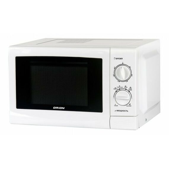 Микроволновые печи: Микроволновые печь Orion MWO-S1802MW 18 л, мощность 700 Вт, 5 уровней мощности, авторазмораживание, таймер фотографии
