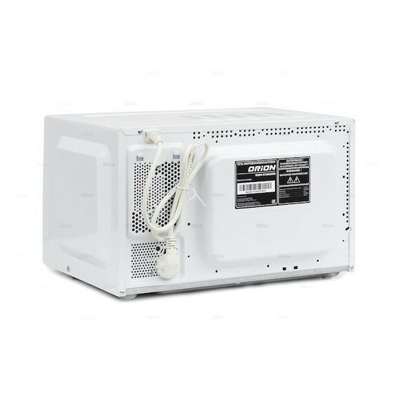 Микроволновые печи: Микроволновые печь Orion MWO-S1802MW 18 л, мощность 700 Вт, 5 уровней мощности, авторазмораживание, таймер фотографии