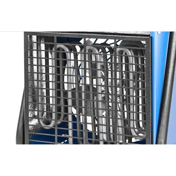 Тепловые пушки: Пушка тепловая электрическая Зубр Профессионал "Квадрат" ЗТПЭ-5000-Ф_М2 двойные стенки (термос), гладкий нерж ТЭН, 4.5/3 кВт, 380 В фотографии