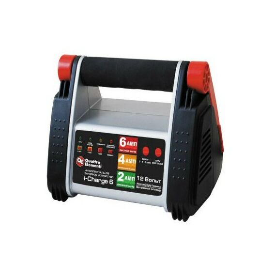 Зарядные и пуско-зарядные устройства: Зарядное устройство Quattro Elementi i-Charge 6 12В, 6/4/2А, полный автомат [771-145] фотографии