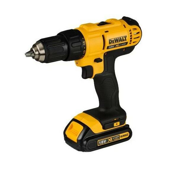 Дрели и шуруповерты: Аккумуляторная дрель-шуруповерт DeWALT DCD771D2-KS 2 А/ч, 18В, 0-450 об/мин фотографии