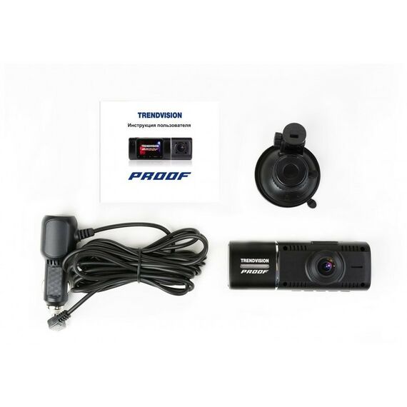 Автомобильные видеорегистраторы: Видеорегистратор с двумя камерами TrendVision Proof PRO фотографии