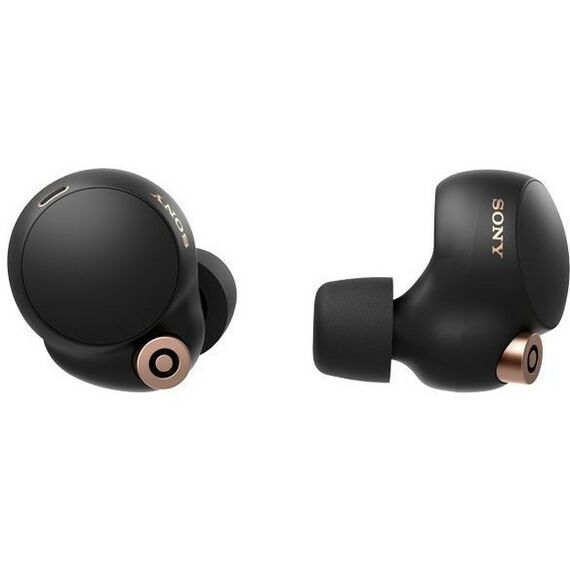 Наушники и гарнитуры: Наушники беспроводные Sony WF-1000XM4 YY2948, Bluetooth, вкладыши, черный [WF1000XM4B.E] фотографии