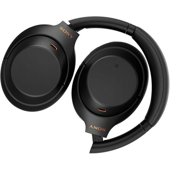 Наушники и гарнитуры: Гарнитура Sony WH-1000XM4 3.5  мм/Bluetooth, накладные, черный [WH1000XM4B.E] фотографии