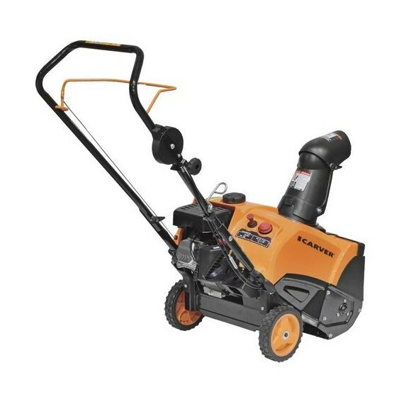 Снегоуборочные, подметальные машины: Снегоуборочник Carver STG-3045 2.2 кВт, 3 л.с., ширина/высота 45/27 см, шнек металл-резина фотографии