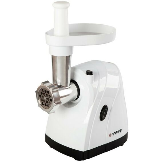 Мясорубки: Мясорубка Endever Sigma 36 2200 Вт, 2.2 кг/мин, цвет белый, вес 2.4 кг фотографии
