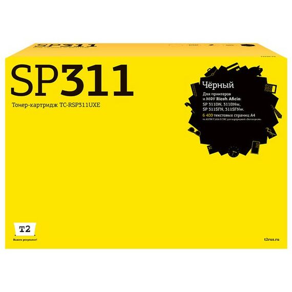 Для Ricoh: Картридж T2 TC-RSP311UXE для Ricoh SP311/325 фотографии