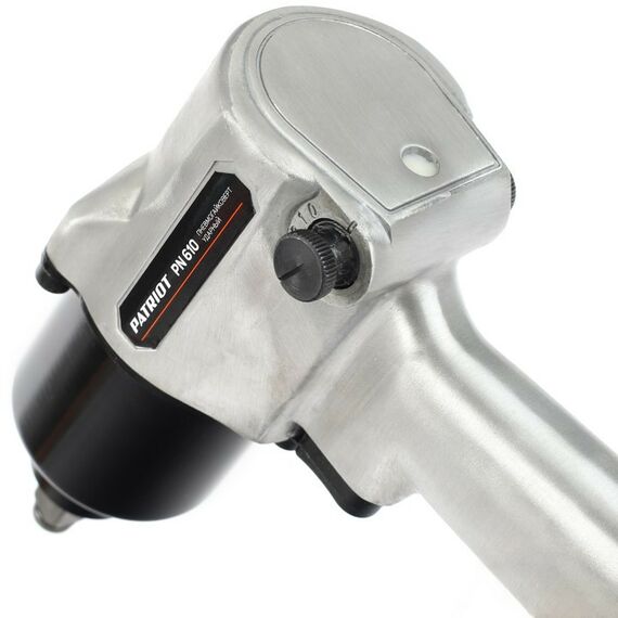 Пневмогайковерты: Пневмогайковерт ударный Patriot PN 610 610 Нм, патрон 1/2", быстросъем 1/4" [830902042] фотографии