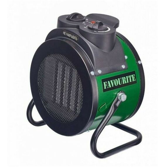 Тепловентиляторы: Тепловентилятор керамический Favourite TSE-2000R 2кВт, 8.7А, 30кв.м, 158 м3/ч, 2.2 кг фотографии