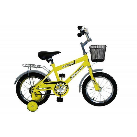 Детские велосипеды: Велосипед Torrent Saturn + корзина желтый фотографии