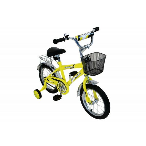 Детские велосипеды: Велосипед Torrent Saturn + корзина желтый фотографии
