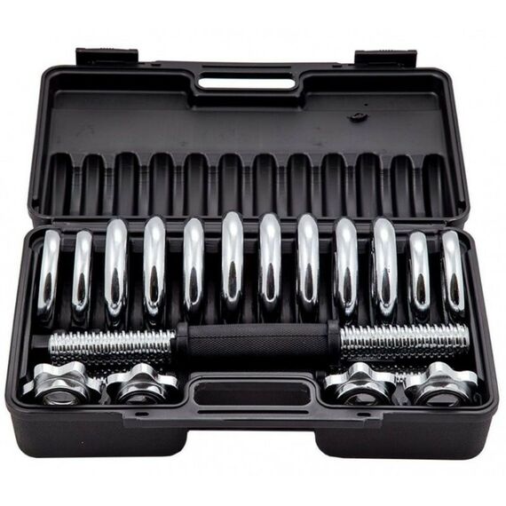 Гантели: Набор гантелей PROFI-FIT 15 кг, в кейсе фотографии