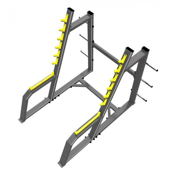 Скамьи и стойки под штангу: Стойка для приседаний с ограничителями PROFI-FIT A-3050 фотографии