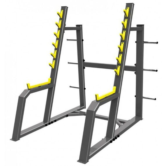 Скамьи и стойки под штангу: Стойка для приседаний с ограничителями PROFI-FIT A-3050 фотографии