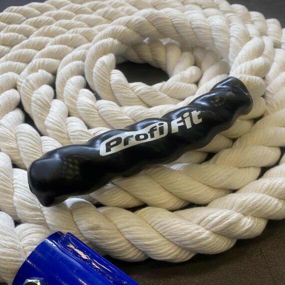 Оборудование для спортивных залов: Канат для лазания хб PROFI-FIT D-40 мм L - 9 м фотографии