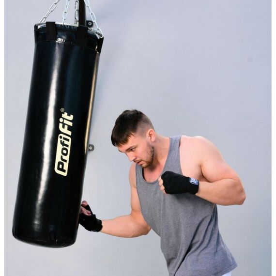 Оборудование для единоборств: Мешок боксерский PROFI-FIT размер 940х300мм, вес 40кг (резиновая крошка) фотографии