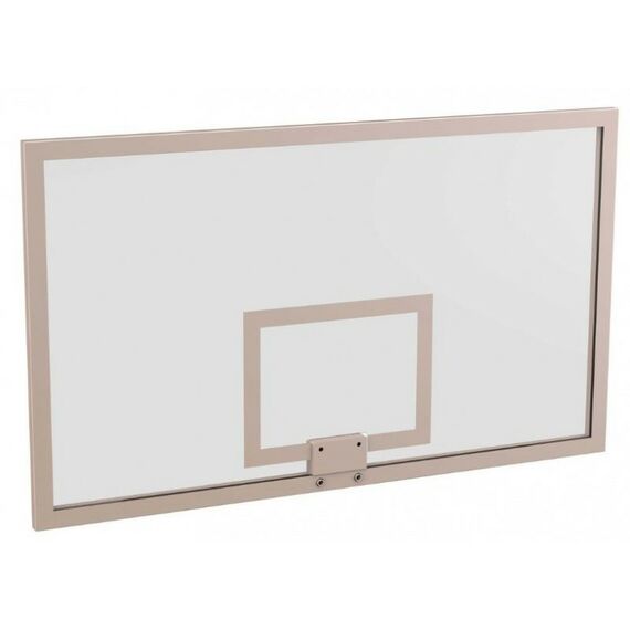 Баскетбол: Щит баскетбольный ZSO игровой 1050х1800 мм, стекло 10 мм с ударопрочной пленкой фотографии