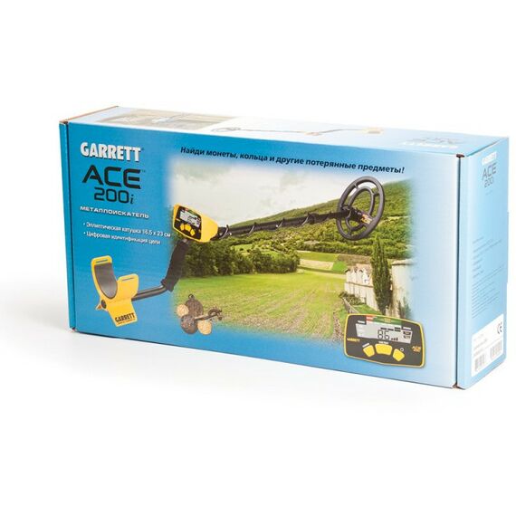 Металлоискатели: Металлоискатель Garrett ACE 200i RUS фотографии