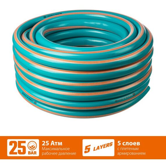 Шланги, системы водопровода и автополива: Поливочный шланг GRINDA 429007-1-25 фотографии