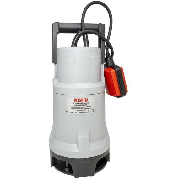 Насосы и насосные станции: Дренажный насос РЕСАНТА НД-15300П/35 фотографии