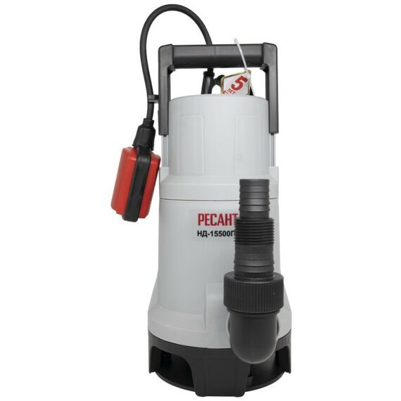 Насосы и насосные станции: Дренажный насос РЕСАНТА НД-15500П/35 фотографии