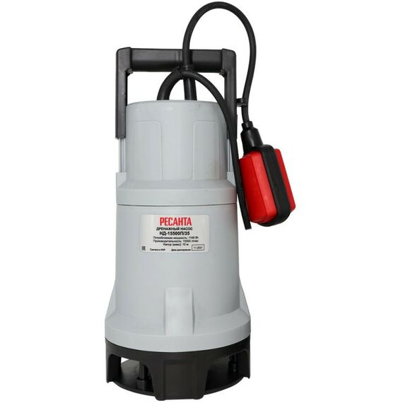 Насосы и насосные станции: Дренажный насос РЕСАНТА НД-15500П/35 фотографии