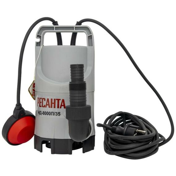Насосы и насосные станции: Дренажный насос РЕСАНТА НД-8000П/35 фотографии