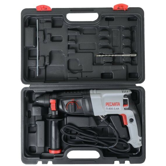 Перфораторы: Перфоратор РЕСАНТА П-800-3.4А фотографии