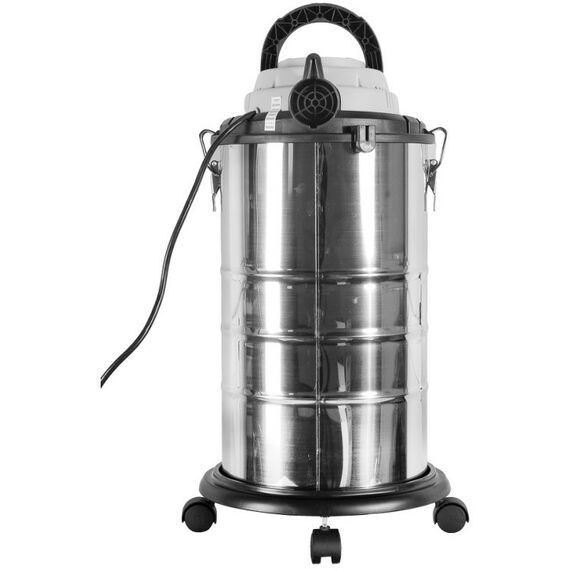 Строительные пылесосы: Пылесос строительный РЕСАНТА ПС-1500/30 1500 Вт, 30 л, 40 л/сек, влажная уборка, выдув, розетка для инструмента фотографии