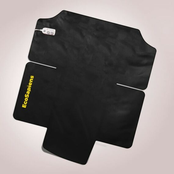 Электропростыни и одеяла: Термоодеяло электрическое двухзонное EcoSapiens SpaCapsula черное 220х180 см фотографии