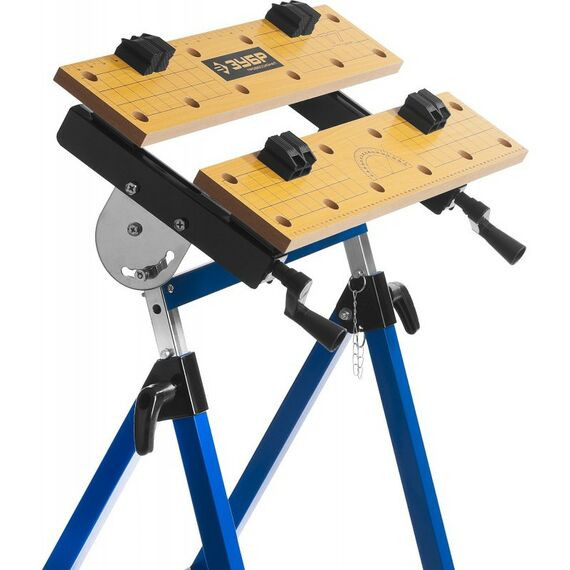 Тиски, струбцины, наковальни, верстаки: Верстак столярный складной Зубр Профессионал T-7 [38728] фотографии