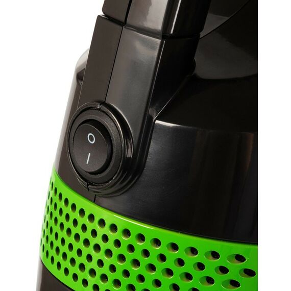 Пылесосы: Пылесос циклон вертикальный Endever SkyClean VC-292 650 Вт / 120 Вт, цвет черный/зеленый, HEPA-фильтр [90027] фотографии