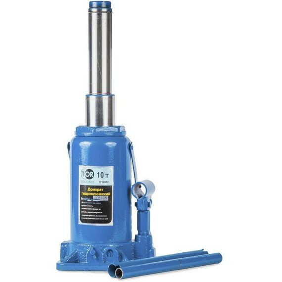 Домкраты: Домкрат гидравлический телескопический TOR ДГТ-15 г/п 15 т (2 уровня) [1006109] фотографии