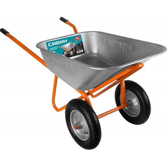 Тачки строительные: Тачка строительная двухколесная СИБИН СТ-22 200кг [39905_z01] фотографии