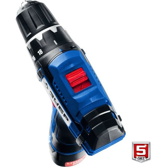 Дрели и шуруповерты: Дрель-шуруповерт Зубр Профессионал DL-121 ЗУБР 12В, без АКБ, в коробке фотографии