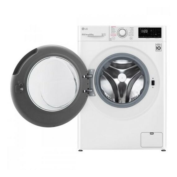 Стиральные машины: Стиральная машина LG F2V3GS3W 8.5кг, ширина 47 см, прямой привод фотографии