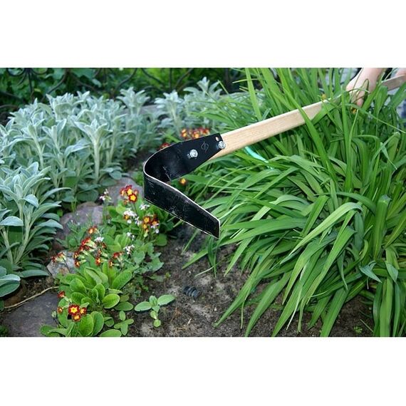 Садовый инвентарь: Плоскорез Фокина  большой с черенком фотографии