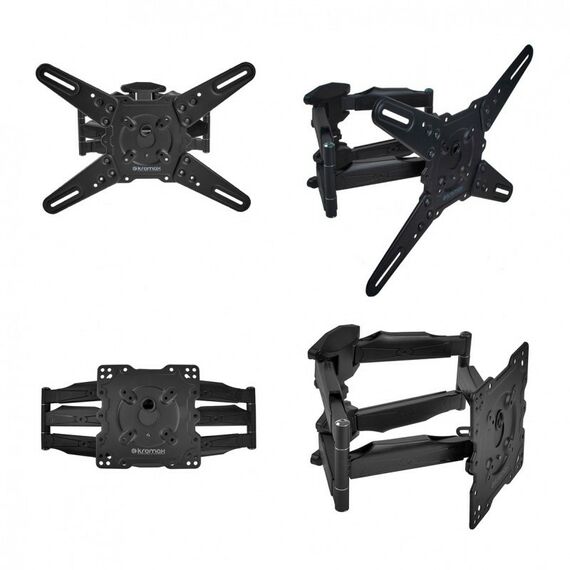 Крепеж для аудио-видео техники: Кронштейн для ТВ Kromax ATLANTIS-45 grey 22"-65", VESA 400x400 мм [20217] фотографии