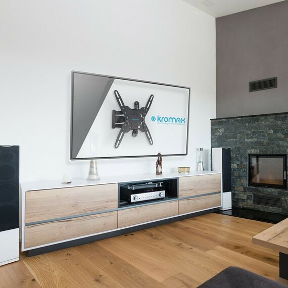 Крепеж для аудио-видео техники: Кронштейн для ТВ Kromax TECHNO-5 grey 15"-42", VESA 400x400 мм [20075] фотографии