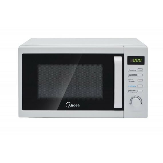 Микроволновые печи: Микроволновая печь Midea AM820CUK-W объем 20 л, мощность 800 Вт фотографии