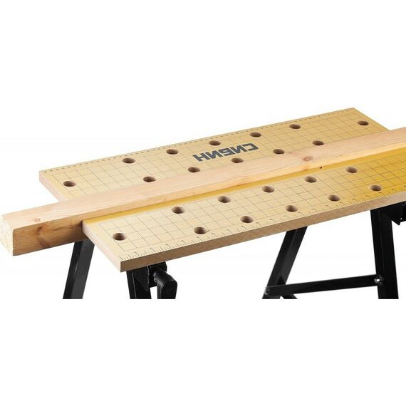 Тиски, струбцины, наковальни, верстаки: Верстак столярный складной СИБИН 38723 фотографии