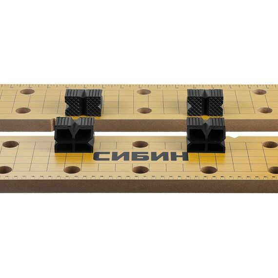 Тиски, струбцины, наковальни, верстаки: Верстак столярный складной СИБИН 38723 фотографии