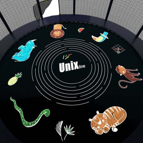 Батуты: Батут UNIX line SUPREME GAME 10 ft (blue) фотографии