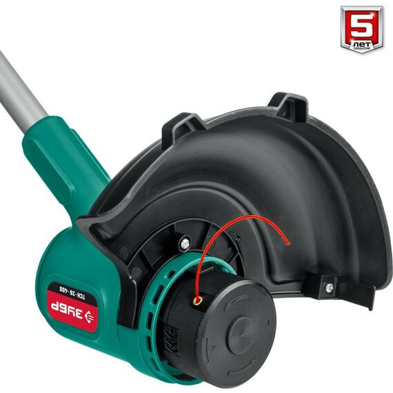 Триммеры: Триммер сетевой Зубр ТСН-26-400 400 Вт, ш/с 26 см фотографии