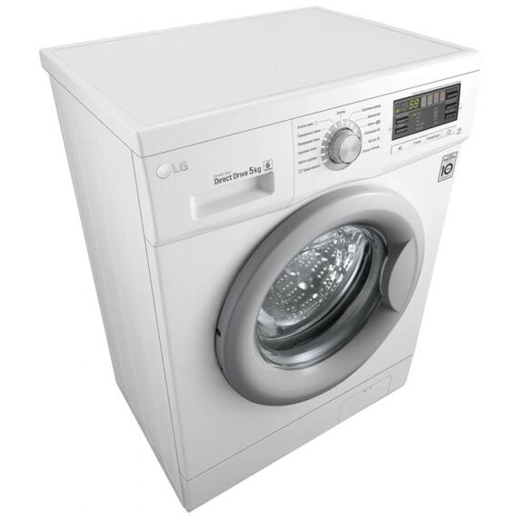 Стиральные машины: Стиральная машина LG F10B8LD7 узкая 44 см, 5кг, прямой привод фотографии