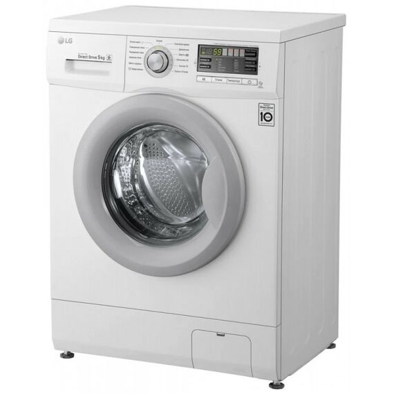 Стиральные машины: Стиральная машина LG F10B8LD7 узкая 44 см, 5кг, прямой привод фотографии