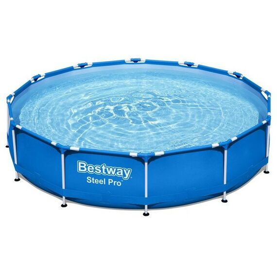 Бассейны: Бассейн каркасный BestWay Steel Pro 366 см x 76 см с фильтр-насосом [56681] фотографии